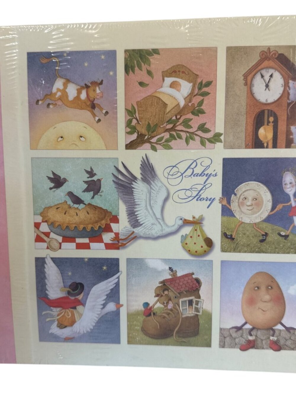 Michel Publishing Babys Story Memory Book  Nursery Rhyme Illustrations Spiral